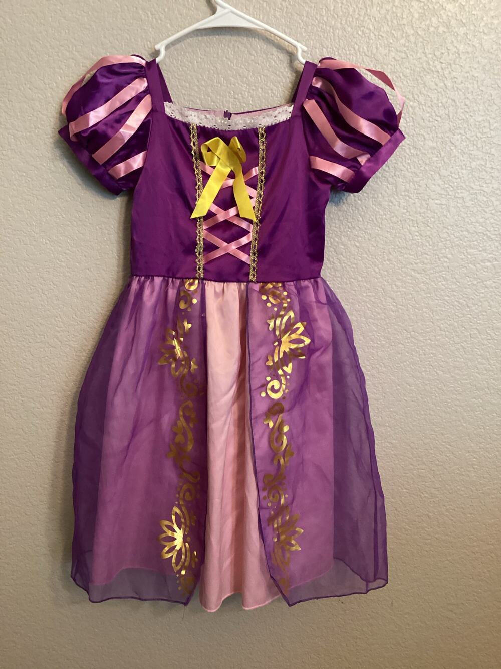 Rapunzel Princess Costume Inspired by Disney Tangled S 7/8